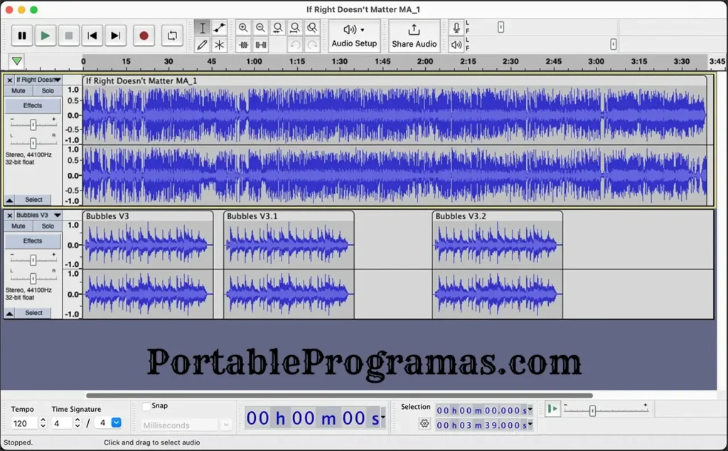 Baixar Audacity Portable
